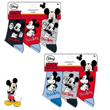 Ciorapi baieti Disney Mickey mouse set trei perechi
